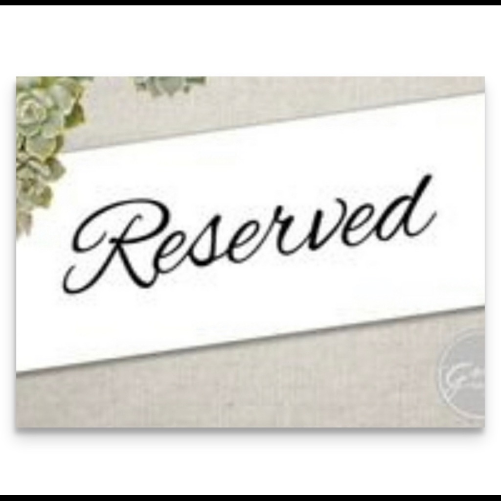 Reserved!